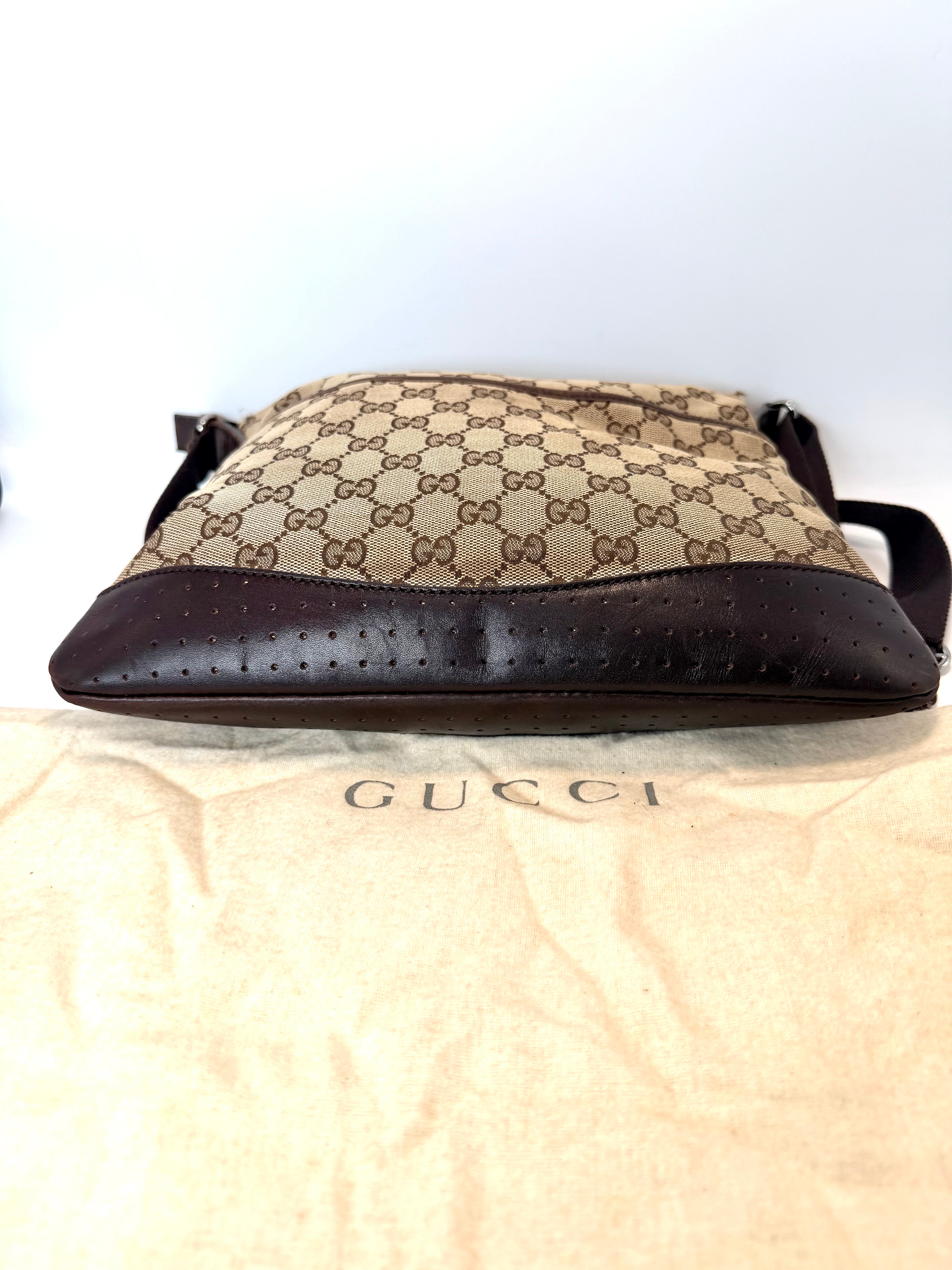 Gucci GG Canvas Crossbody Bag