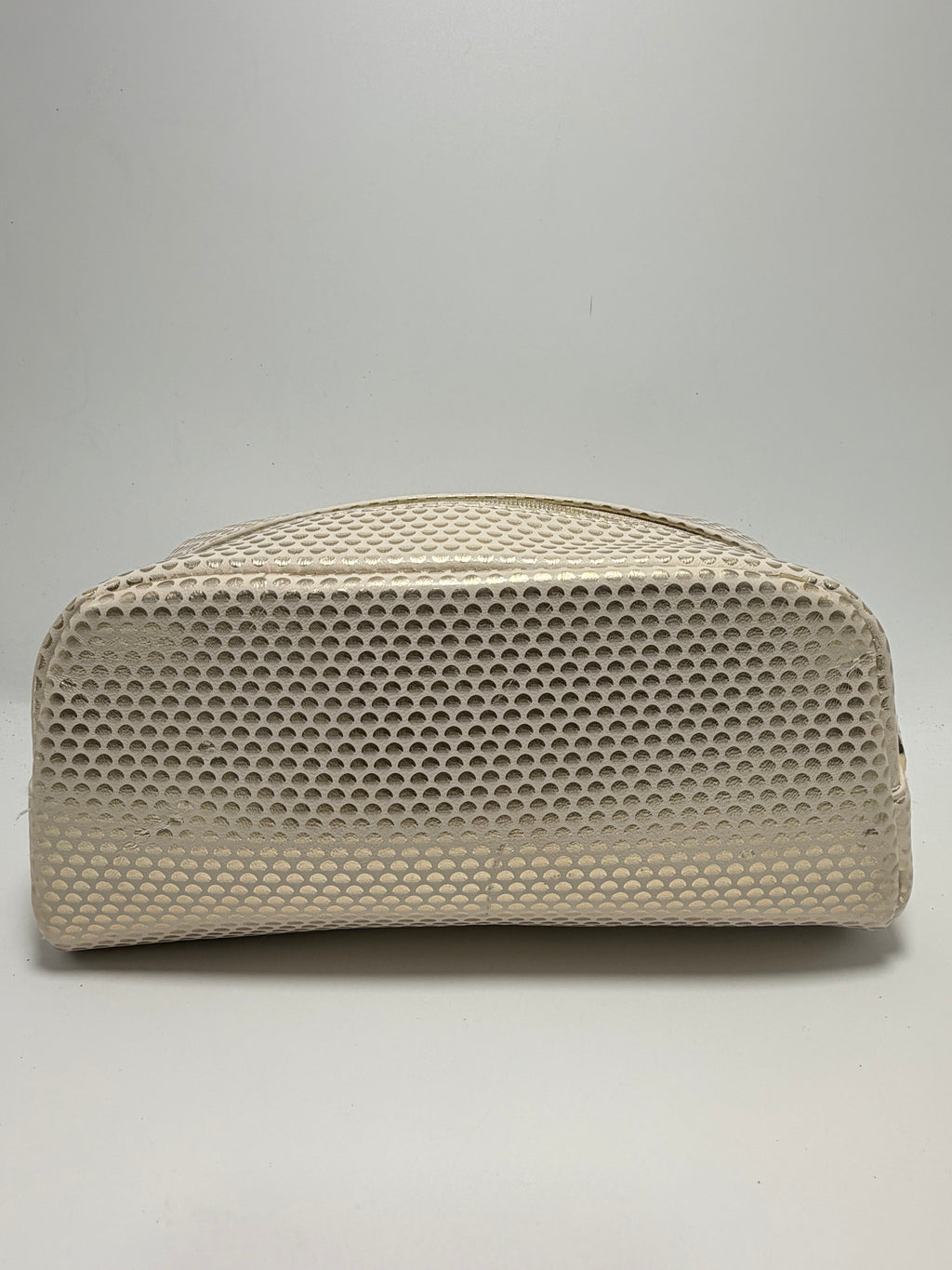 BVLGARI Perforated Leather Cosmetic Pouch