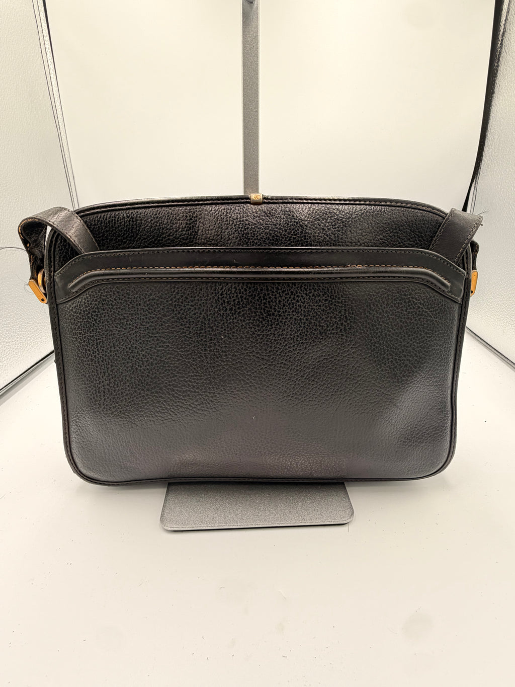 Gucci Black Leather Shoulder Bag