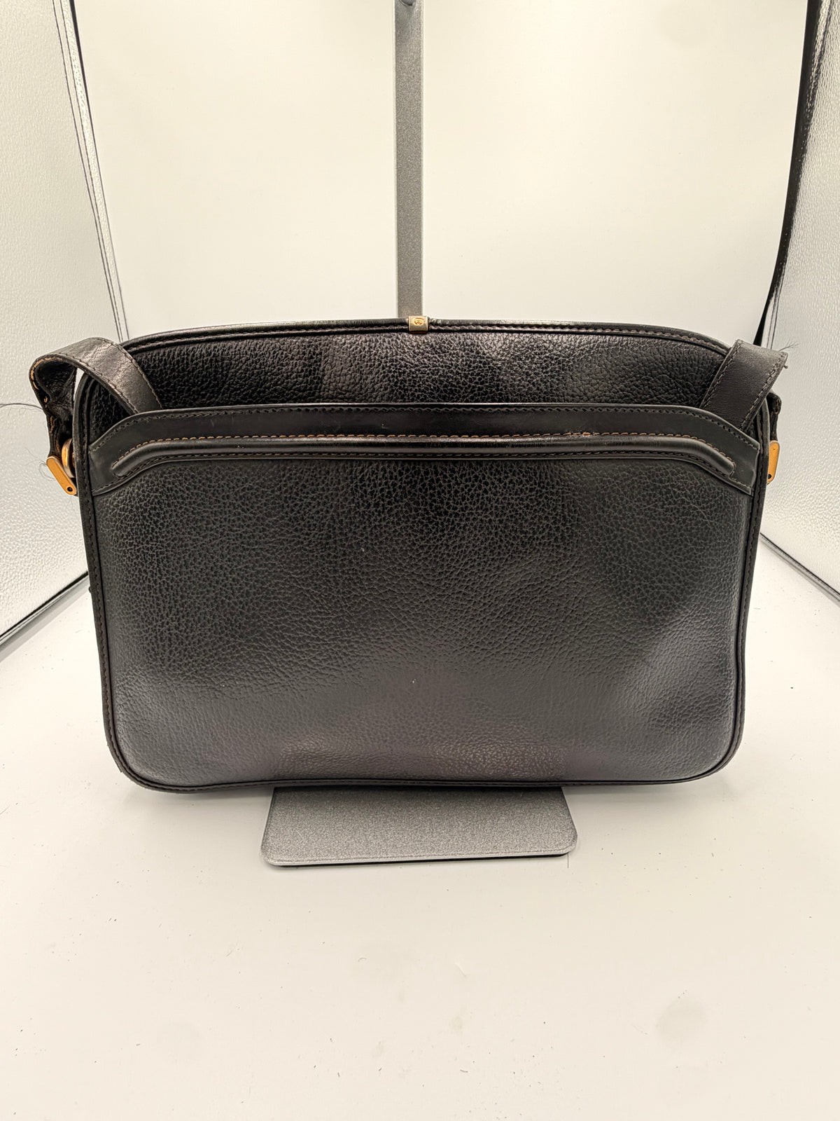Gucci Black Leather Shoulder Bag