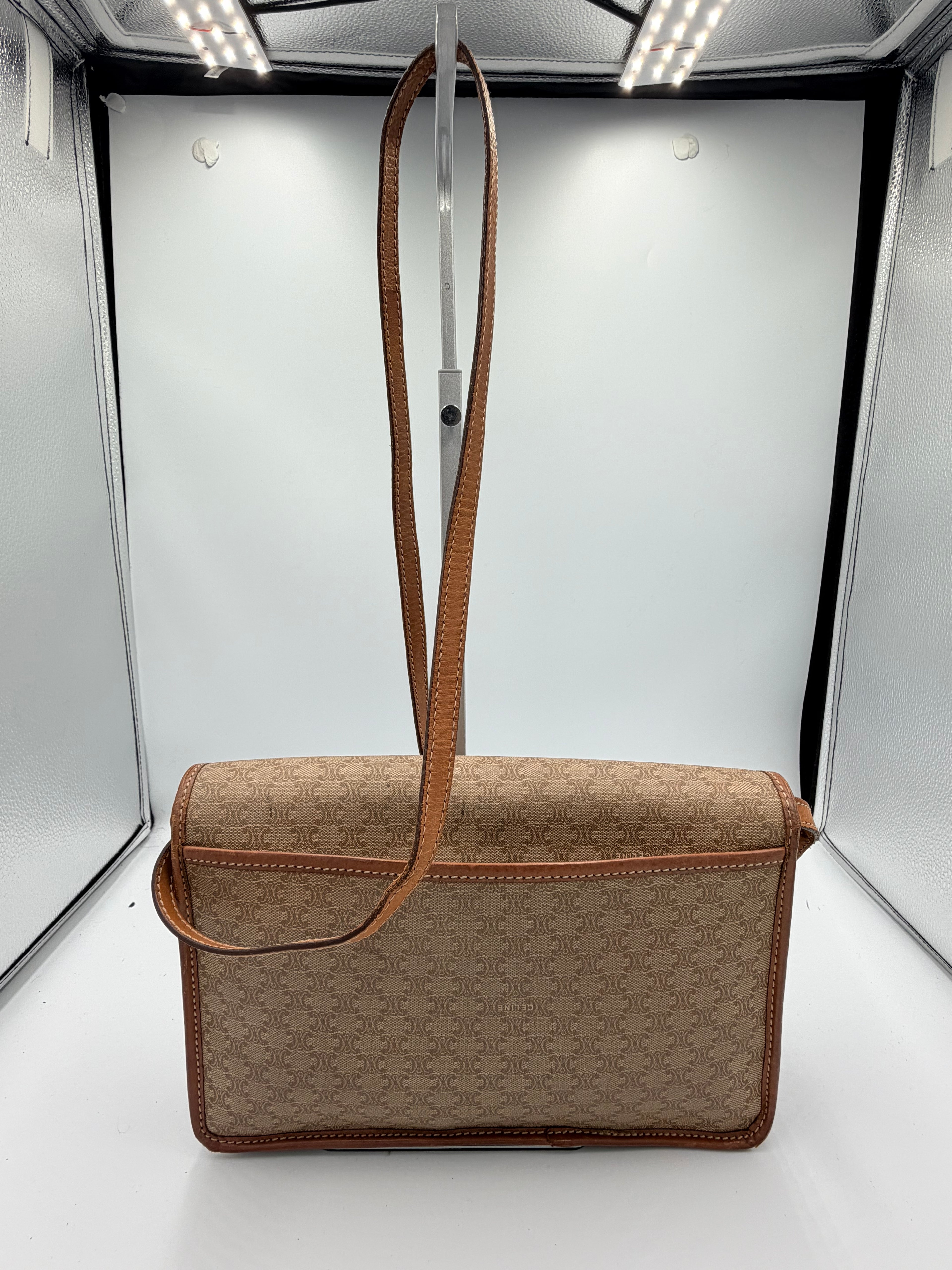 Celine Macadam Envelope Crossbody Bag