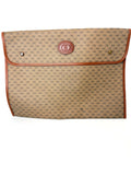 Gucci Document Case / Laptop Sleeve / Large Clutch – Vintage GG Canvas