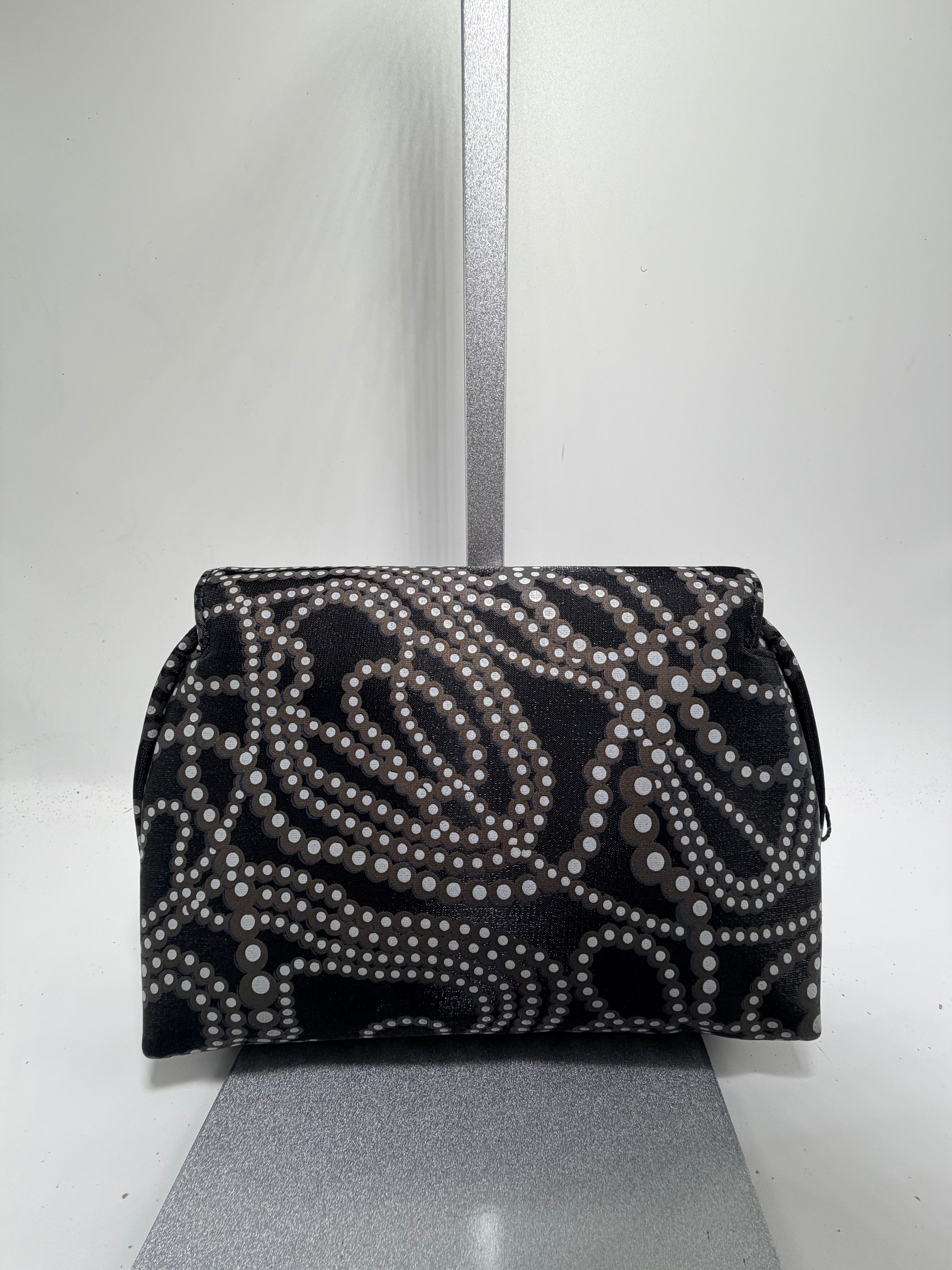 Givenchy Printed Pouch Clutch – Black & Grey (Never Used)