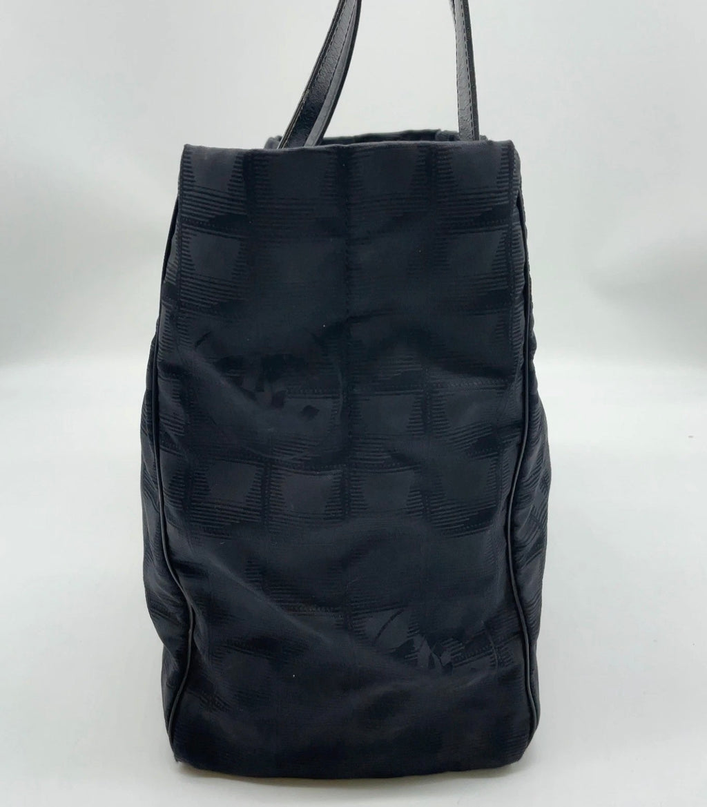 CHANEL Travel Line Tote – Black