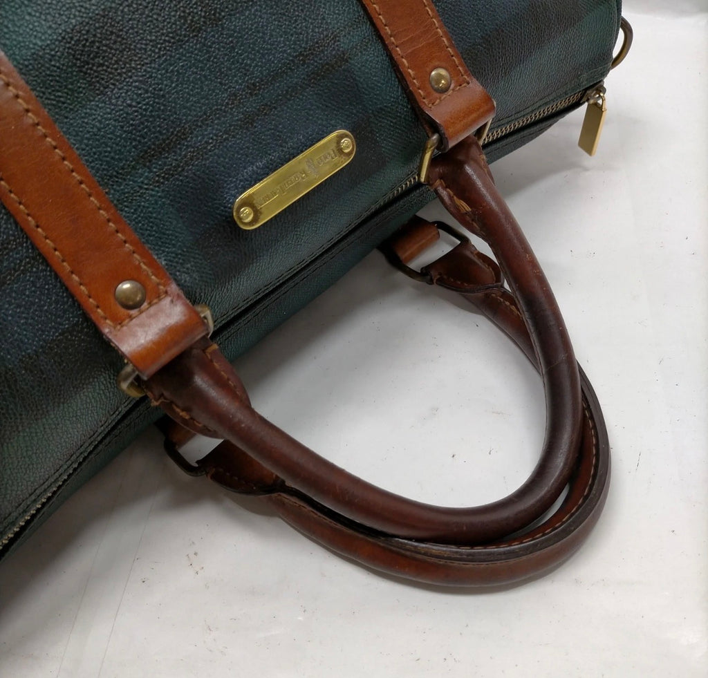 Polo Ralph Lauren Blackwatch Plaid Boston Bag