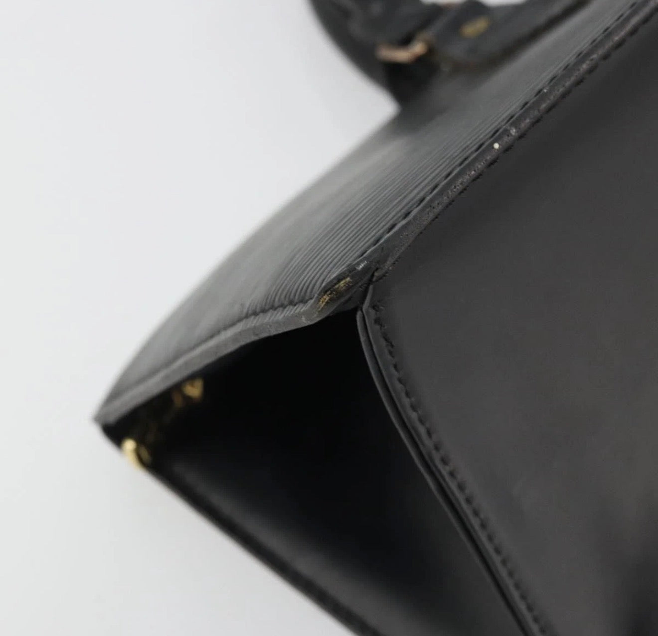 Louis Vuitton Sac Triangle Black Epi