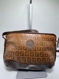 Fendi Zucca Crossbody Bag – Brown FF Monogram