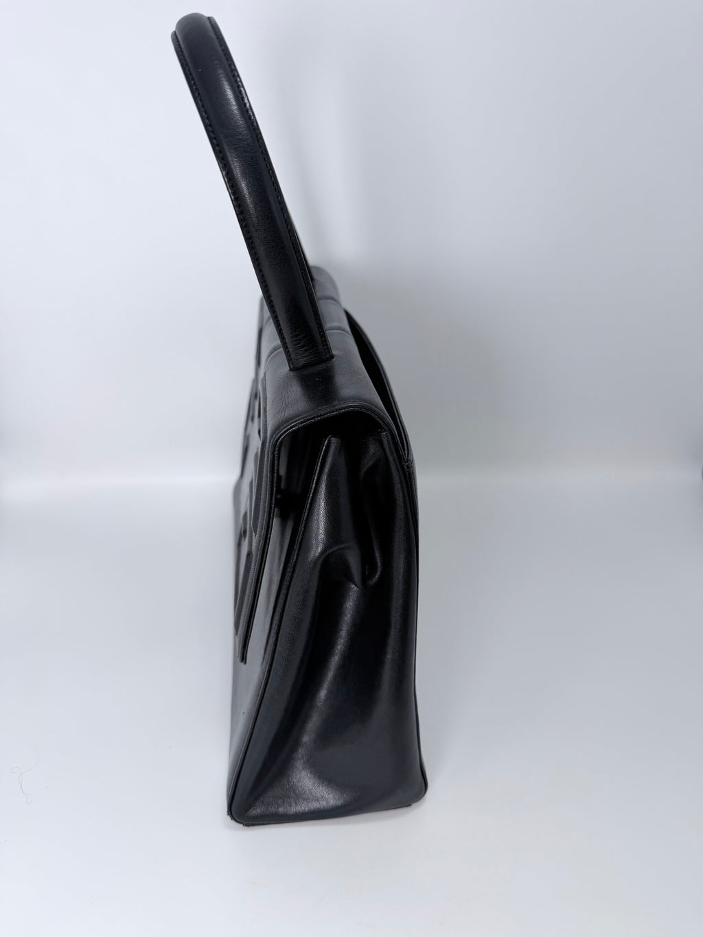 Rare Givenchy Lizard-Embossed Top Handle Bag