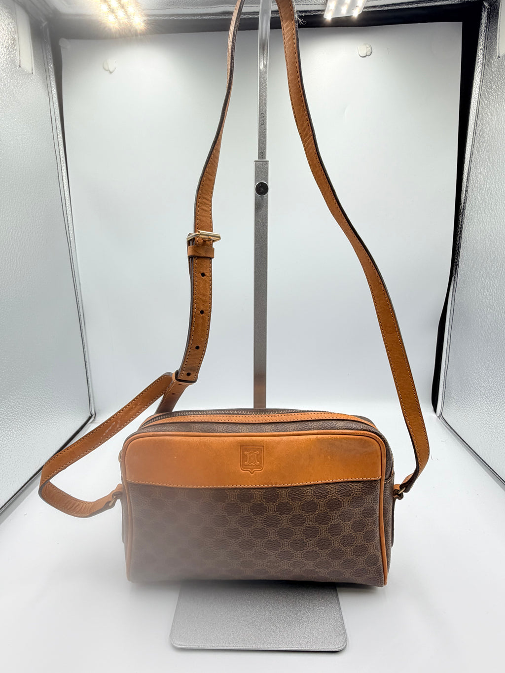 Celine Macadam Crossbody Camera Bag