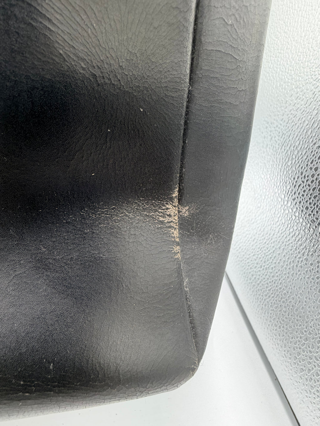 Balenciaga Black Leather Tote Bag
