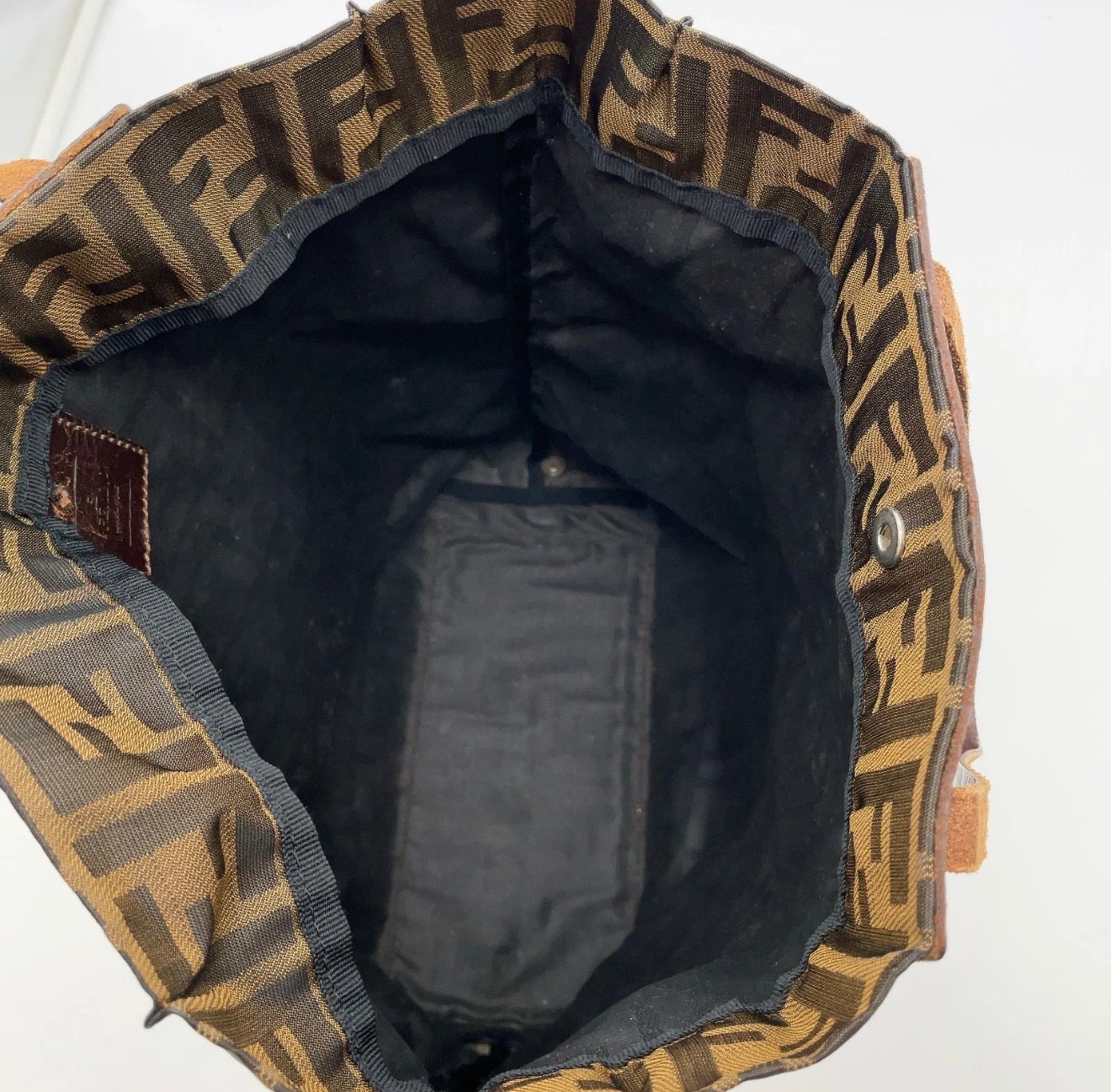 Fendi Zucca Canvas Tote Bag
