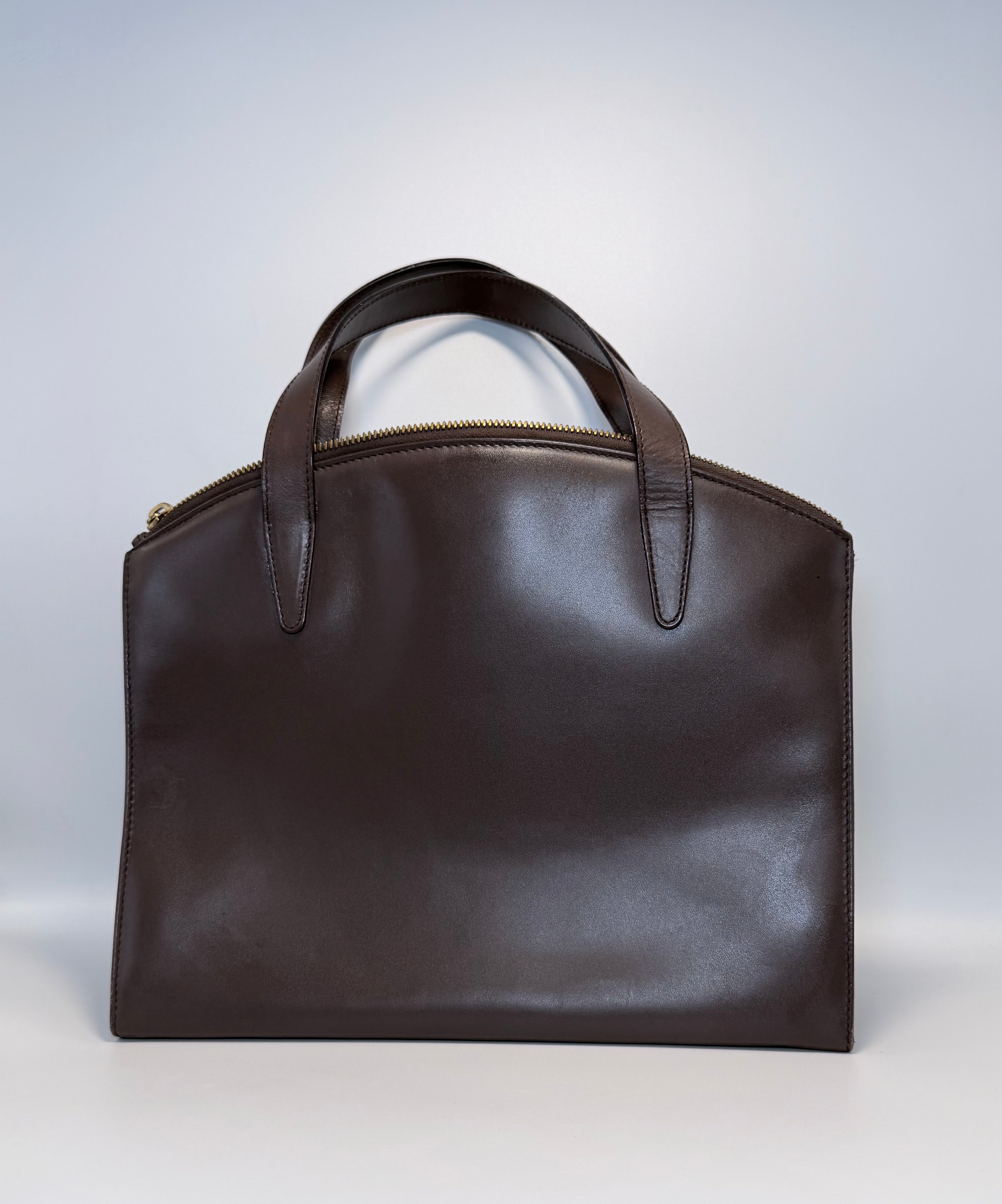 Vintage Gucci Leather Top Handle Bag