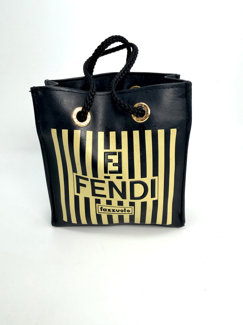 Fendi Mini Tote Bag with Rope Handles