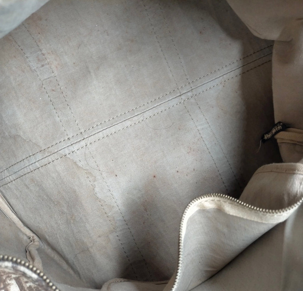 Christian Dior Trotter Monogram Boston Bag - Brown