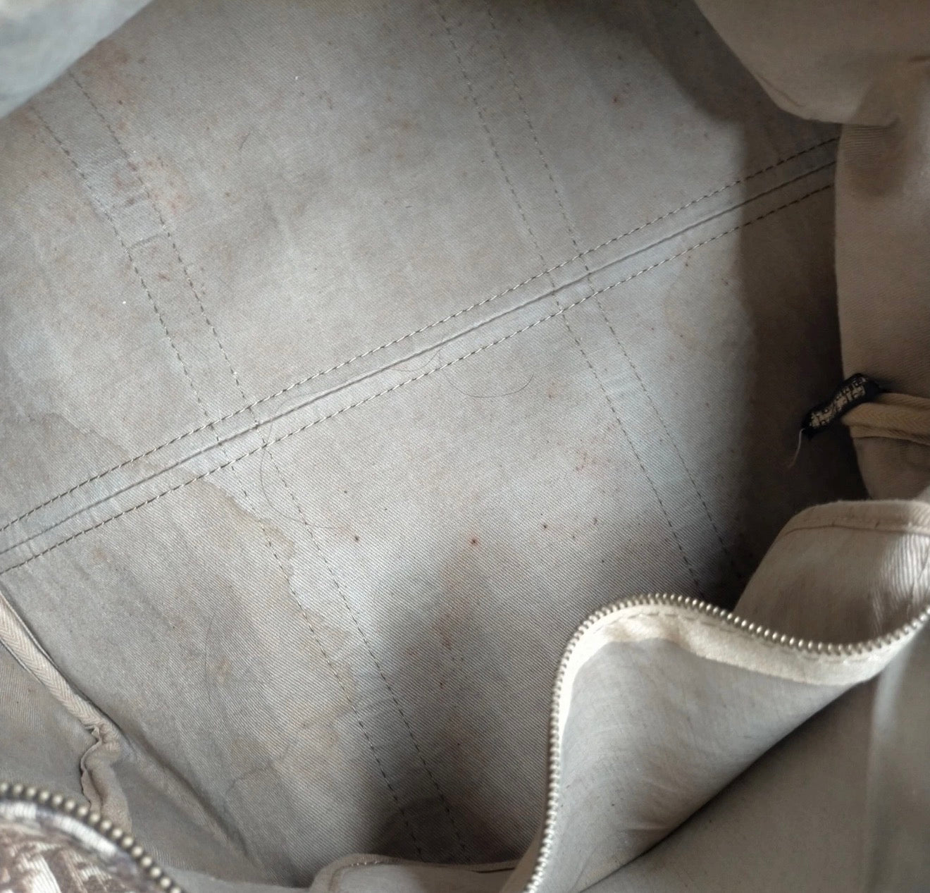Christian Dior Trotter Monogram Boston Bag - Brown