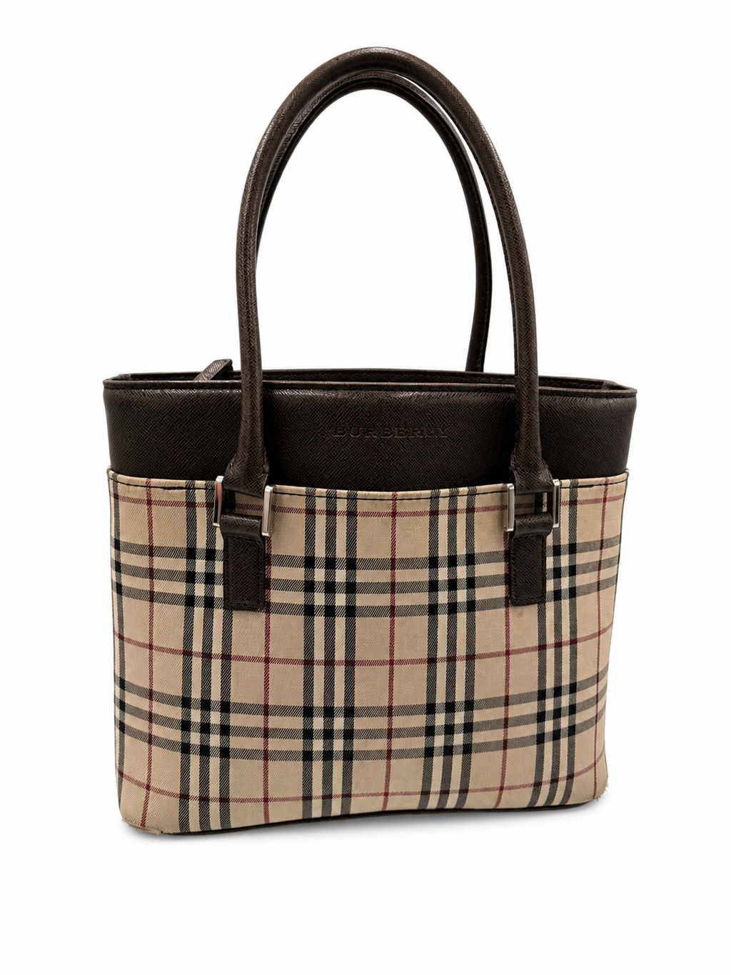 Burberry Nova Check Small Tote