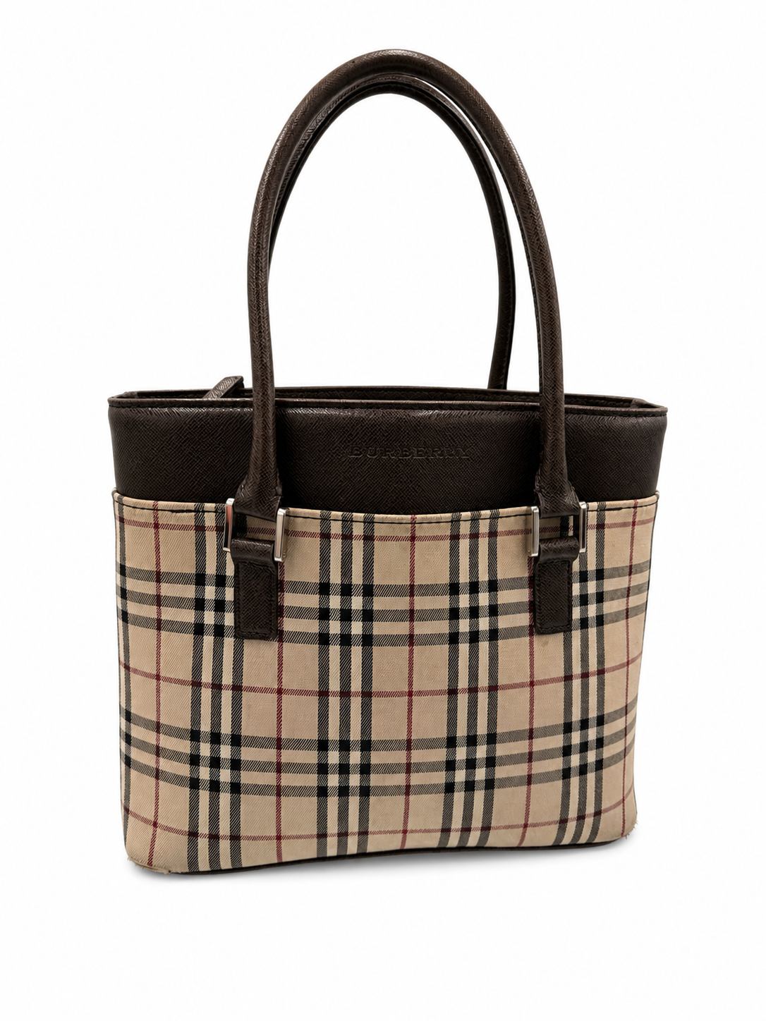 Burberry Nova Check Small Tote