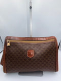 Celine Macadam Wristlet Clutch – Brown Monogram