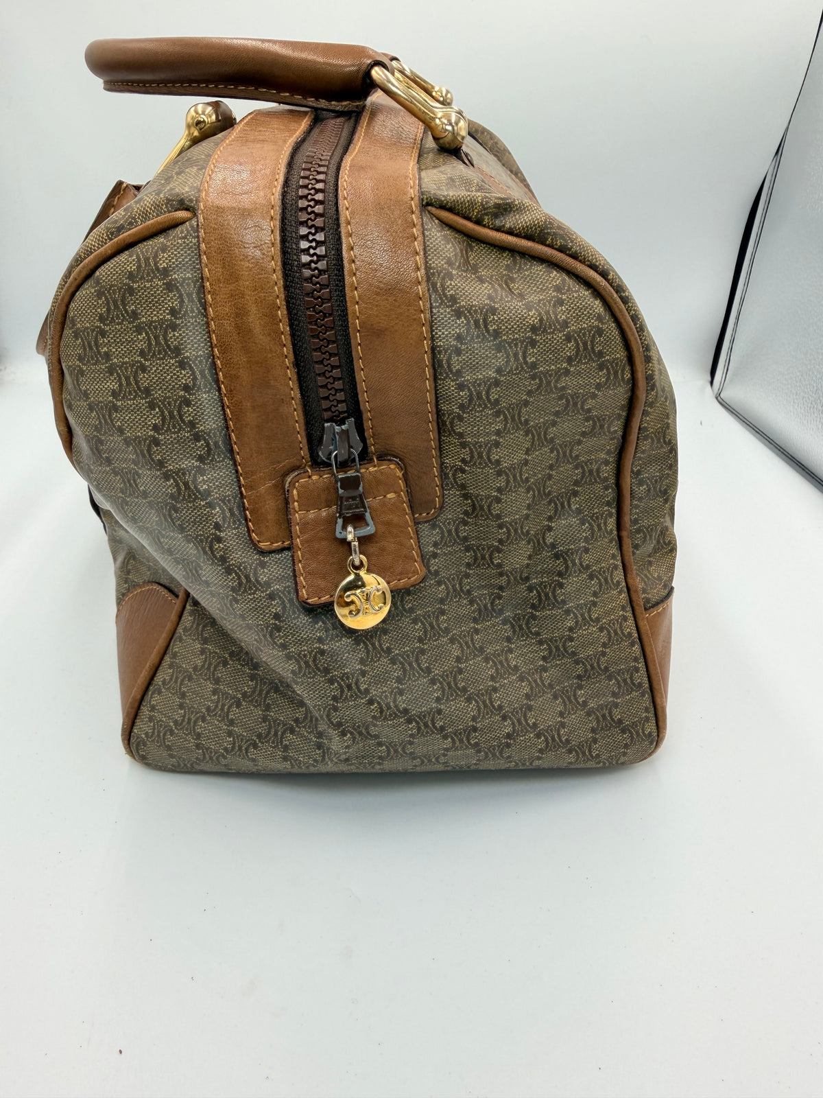 Celine Macadam Boston Bag
