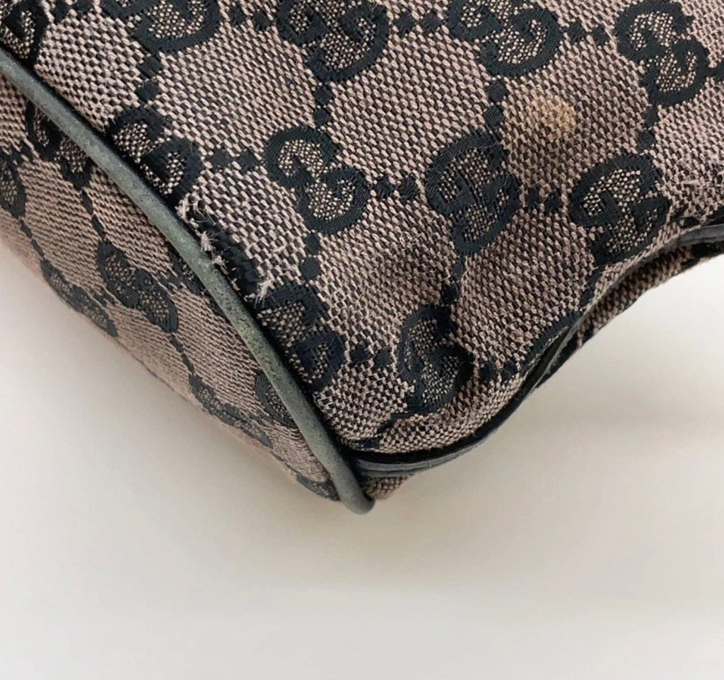 Gucci GG Canvas Mini Pochette Shoulder Bag