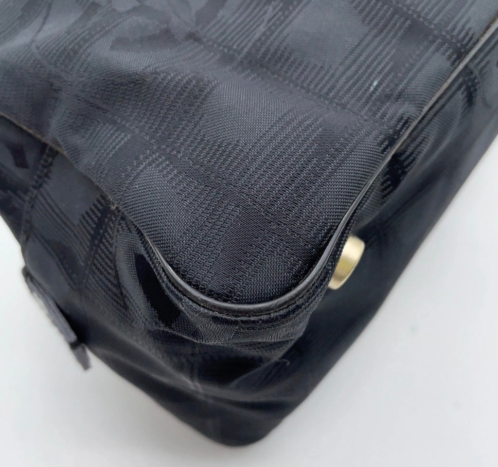 CHANEL Travel Line Mini Boston Bag – Black