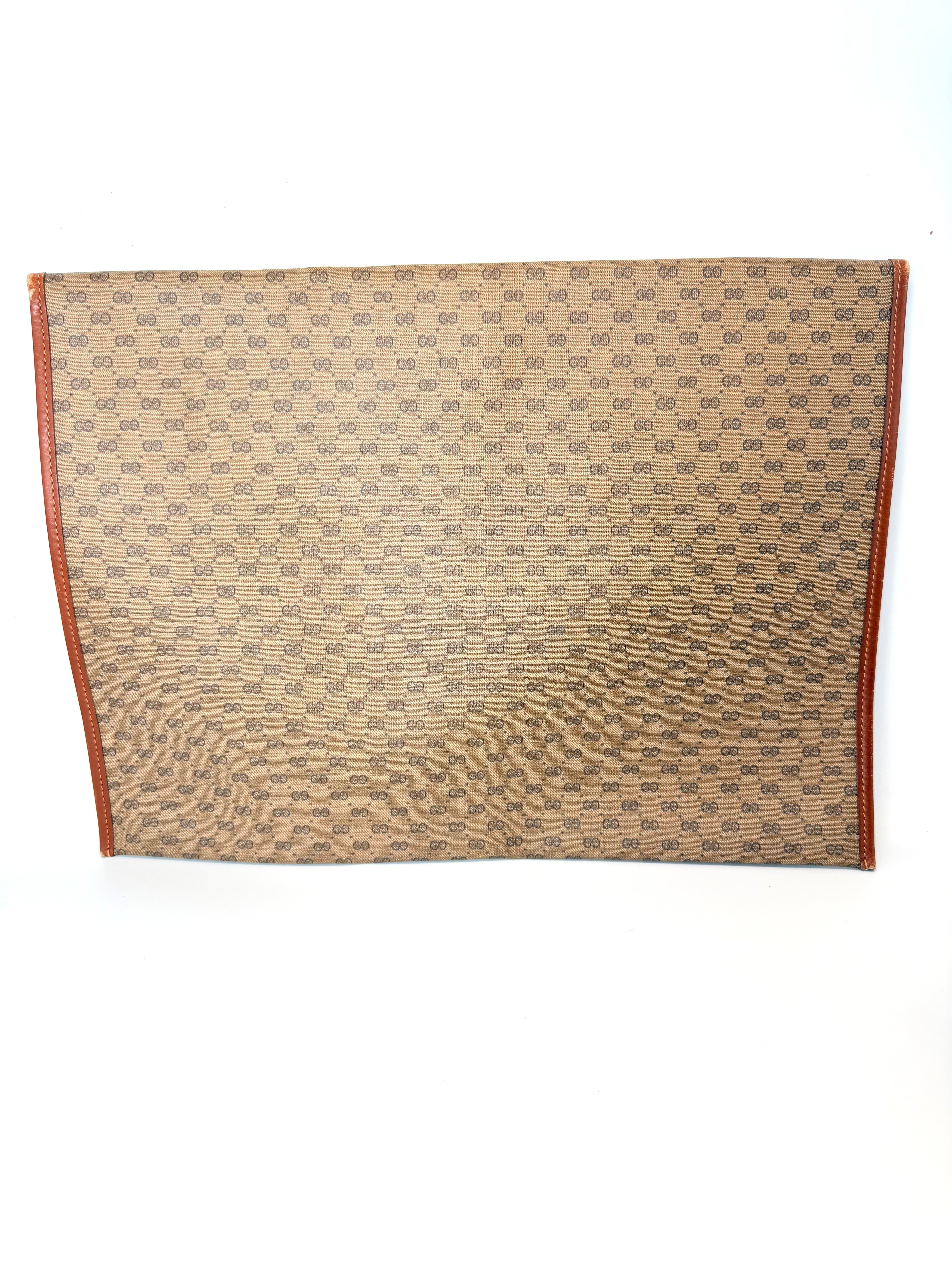 Gucci Document Case / Laptop Sleeve / Large Clutch – Vintage GG Canvas