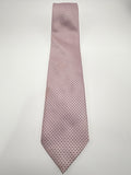Dunhill London Silk Tie – Blush Micro Dot
