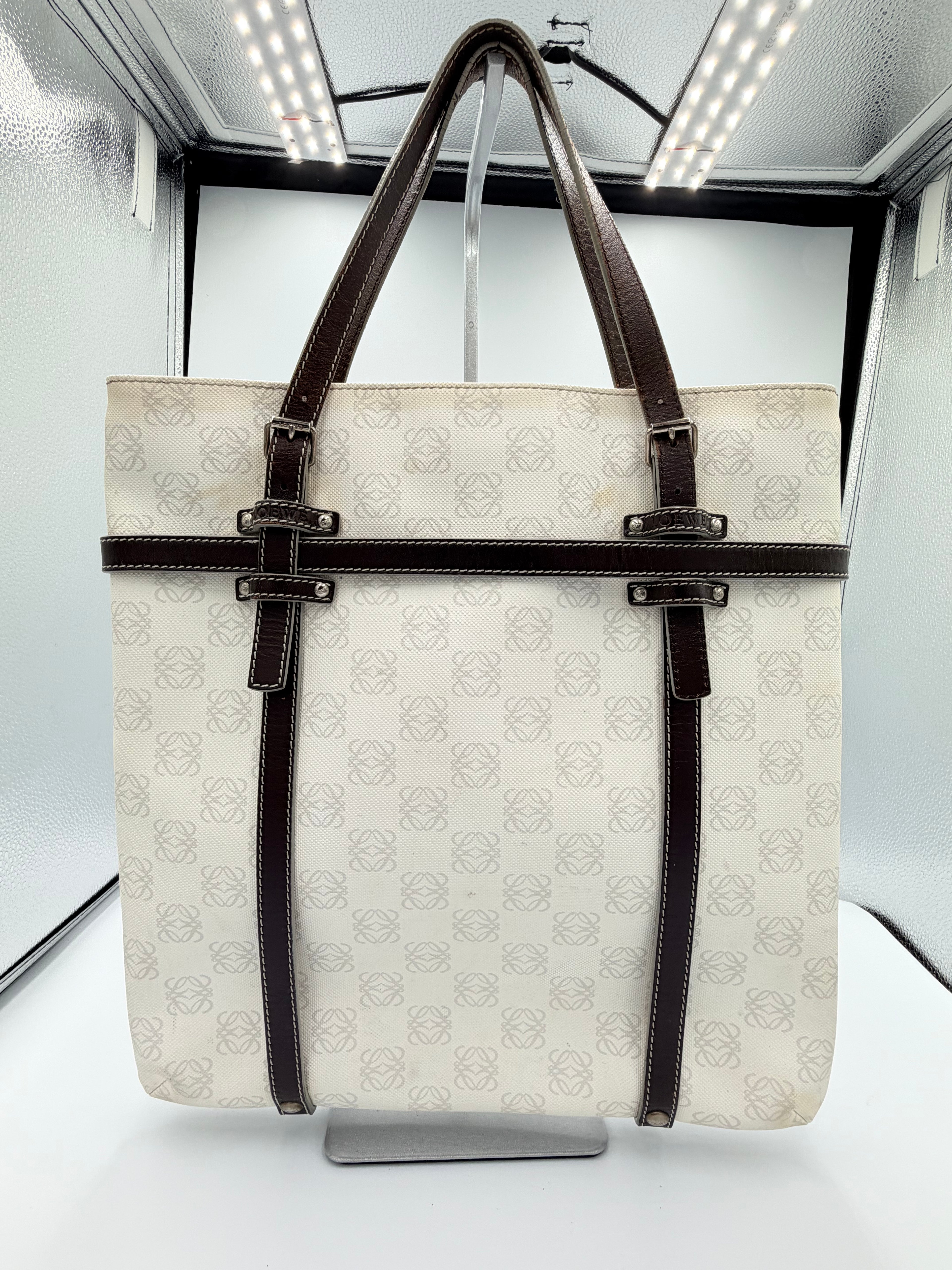 Loewe Anagram Canvas Tote