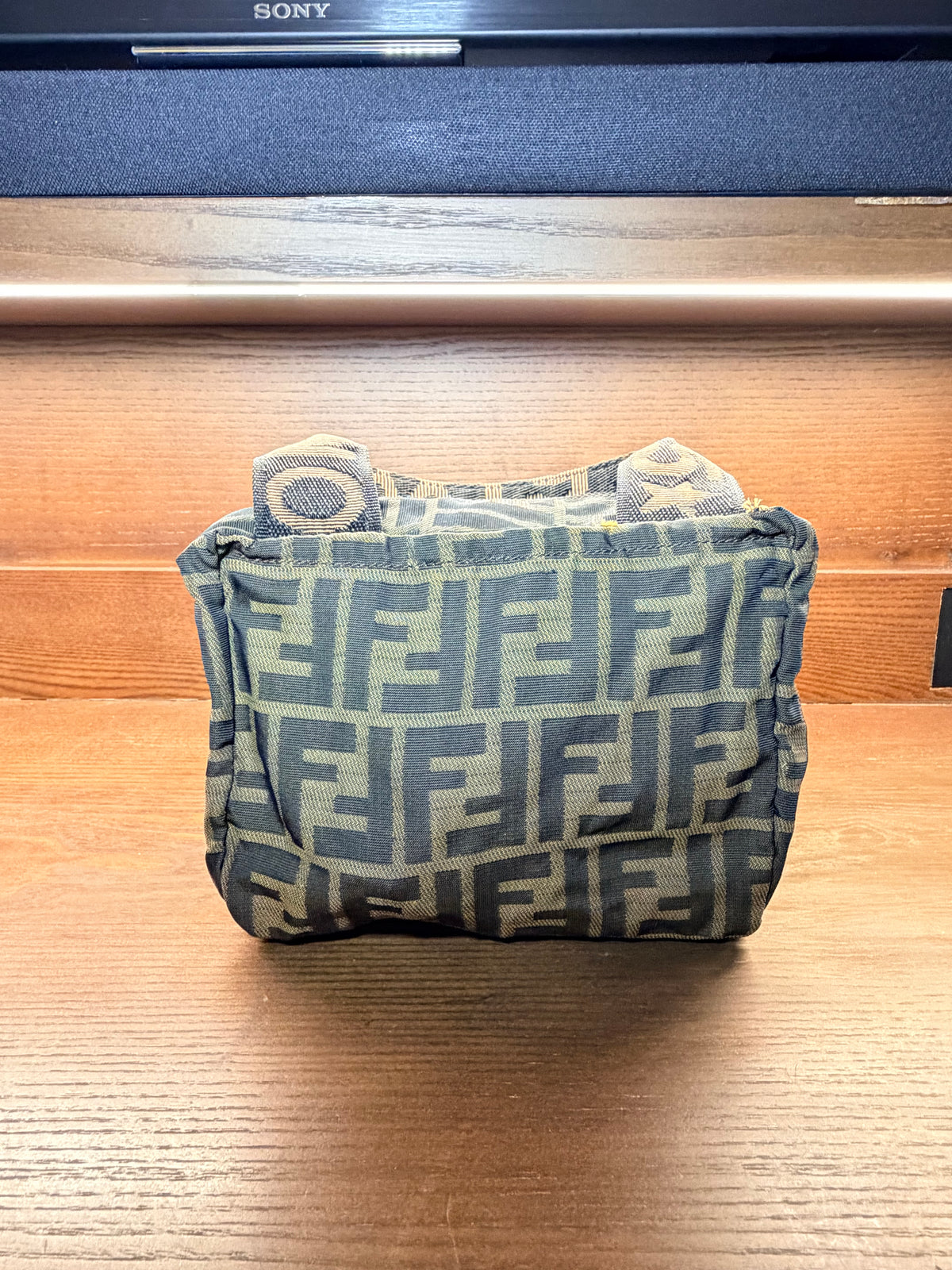Fendi Zucca Monogram Mini Tote Bag