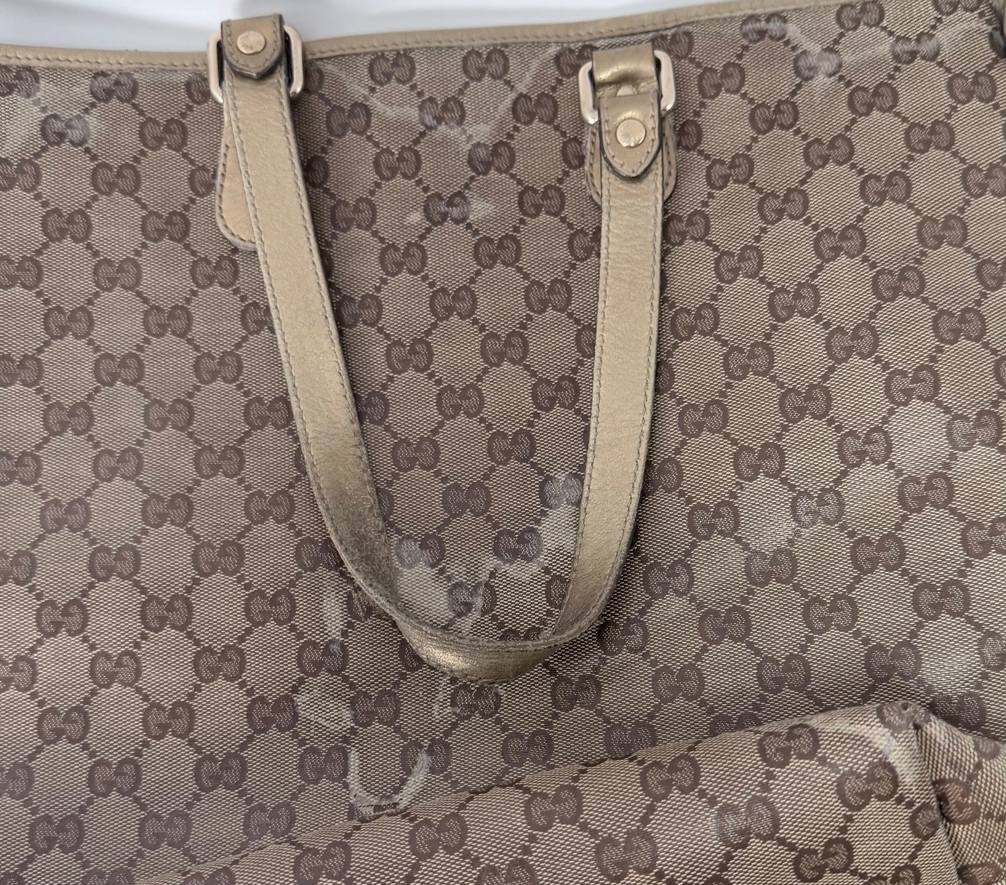 Gucci Coated Canvas Tote