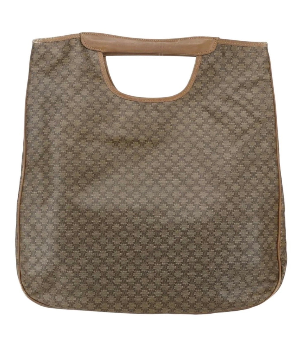 Celine Macadam Shopper Tote – Brown