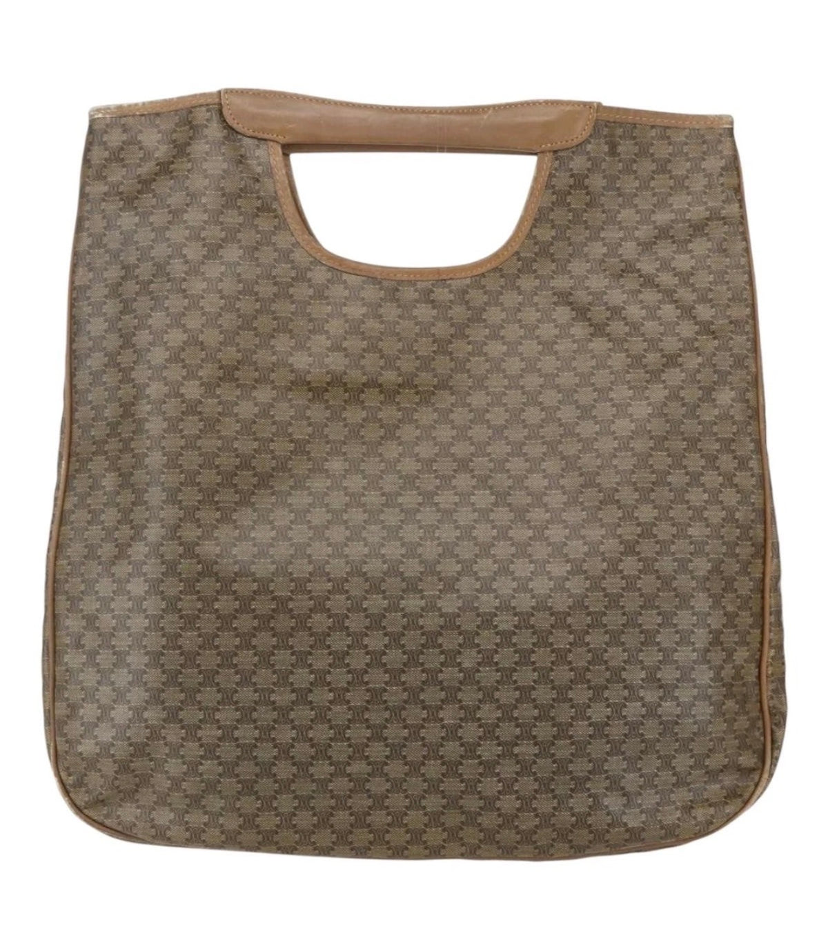 Celine Macadam Shopper Tote – Brown