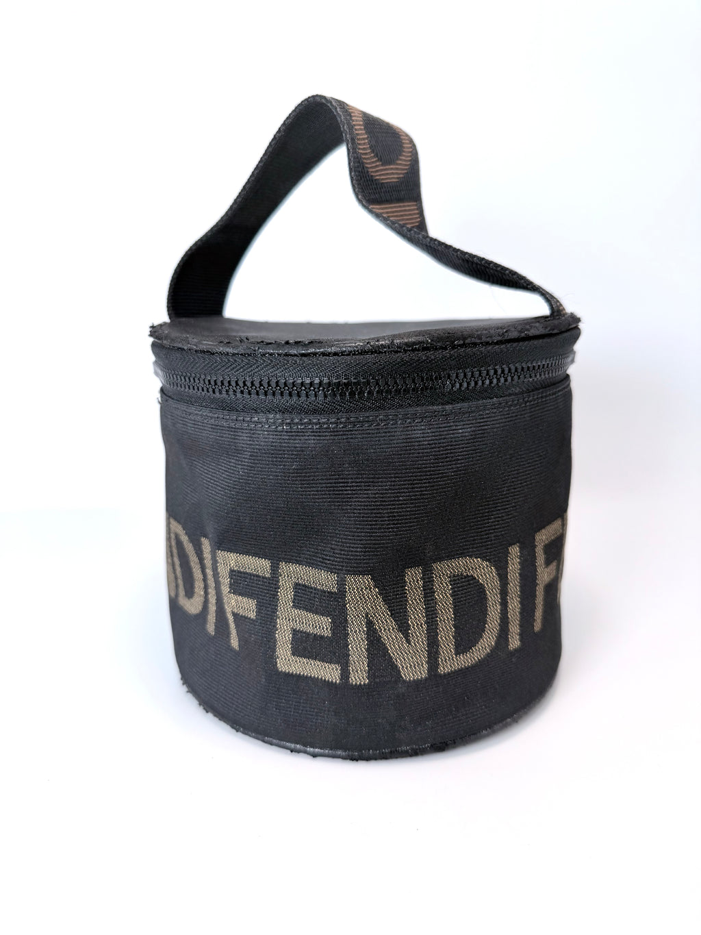 Fendi Vintage Logo Round Vanity