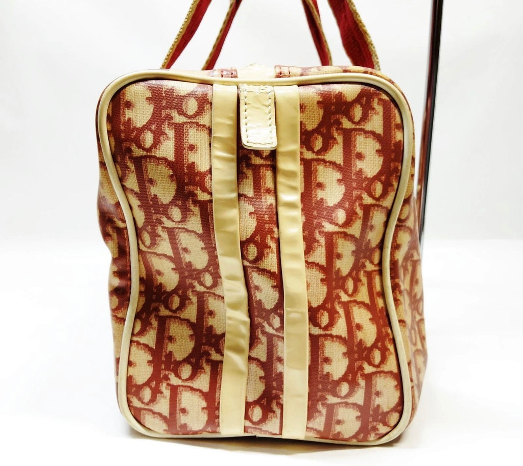 Dior Trotter Boston Bag – Red