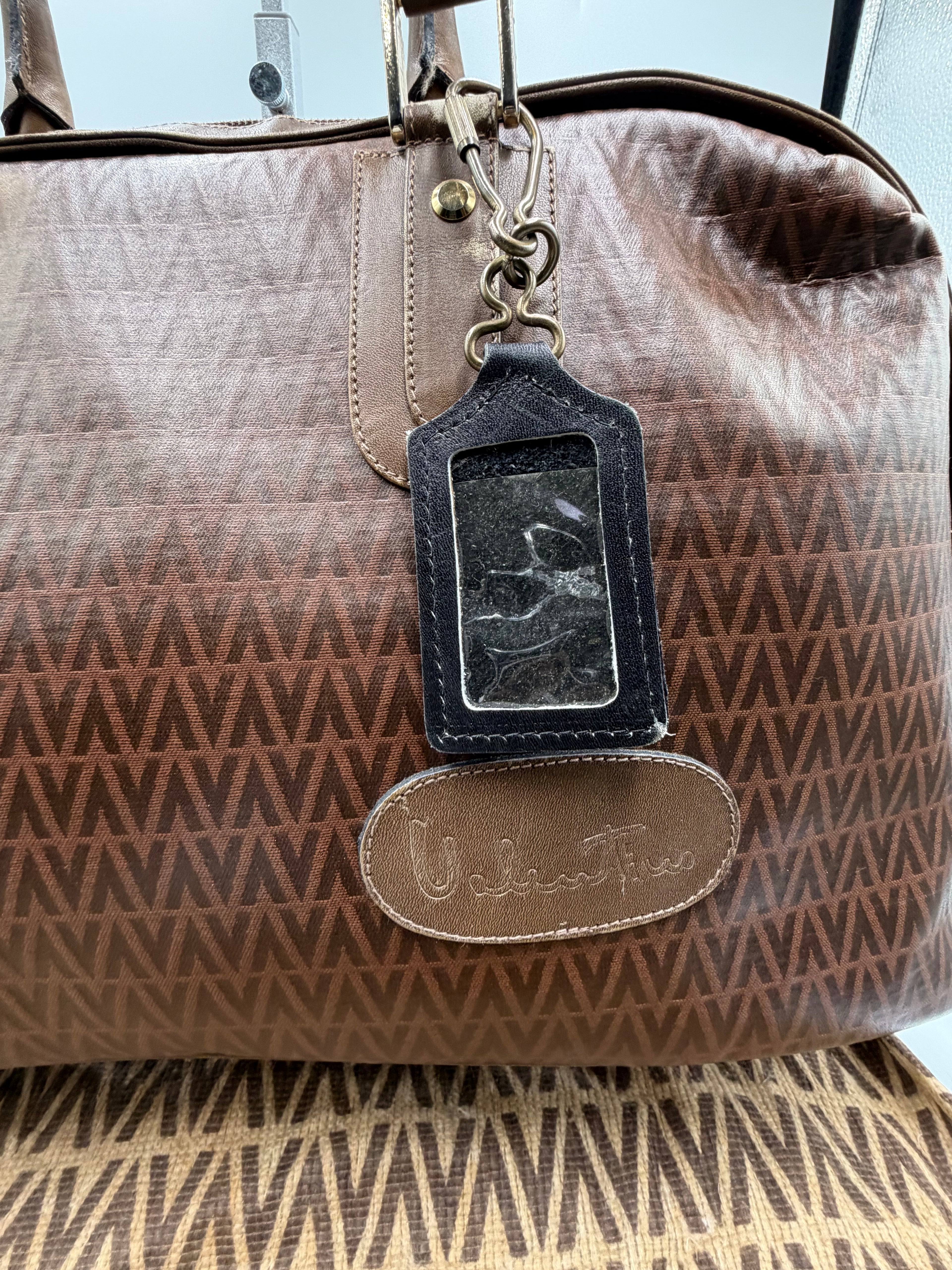 Valentino Monogram Bowler Bag