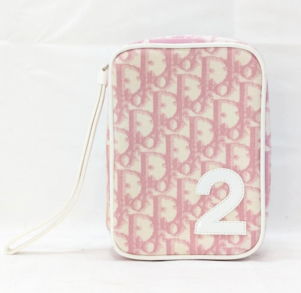 Christian Dior Trotter No. 2 Wristlet Cosmetic Pouch