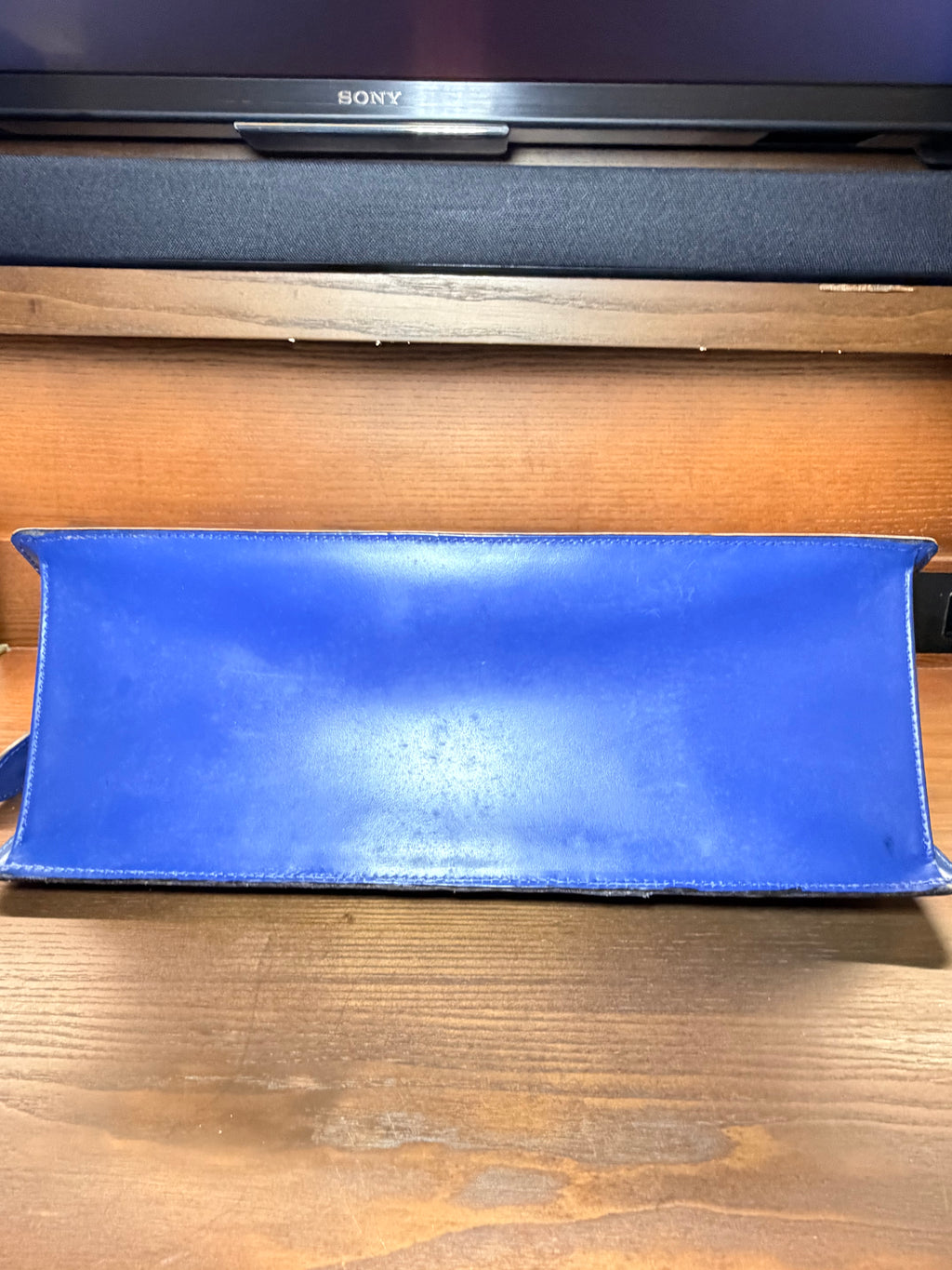 Louis Vuitton Vintage Sac Triangle – Toledo Blue Epi Leather