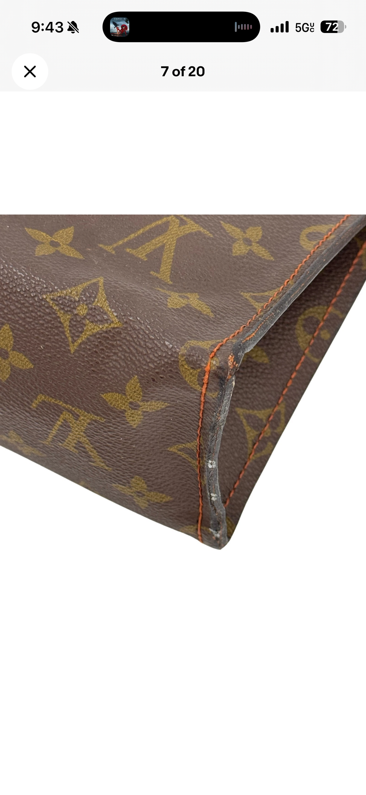 Louis Vuitton Monogram Sac Triangle