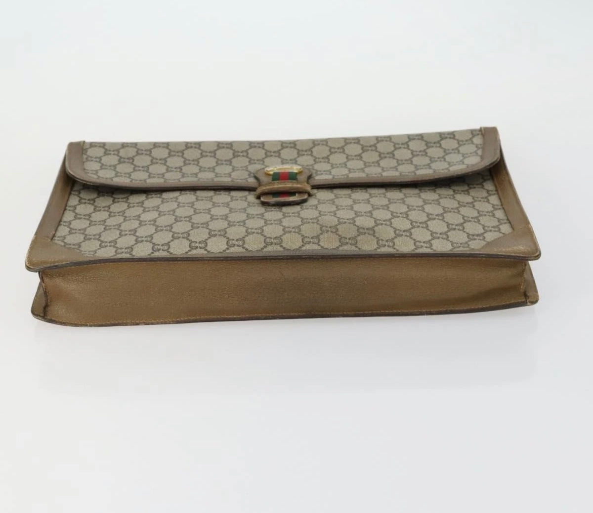 Gucci GG Supreme Monogram Portfolio Clutch