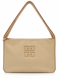 Givenchy Maroquinerie Beige Leather 4G Logo Shoulder Bag