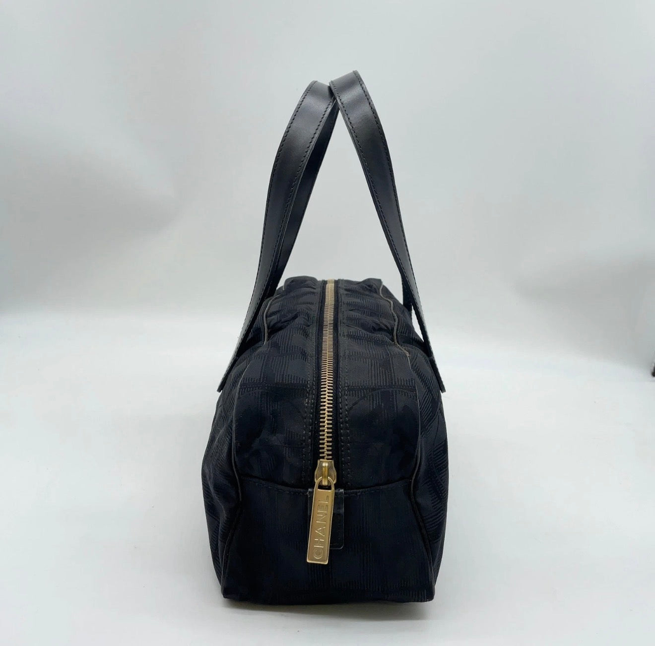 CHANEL Travel Line Mini Boston Bag – Black