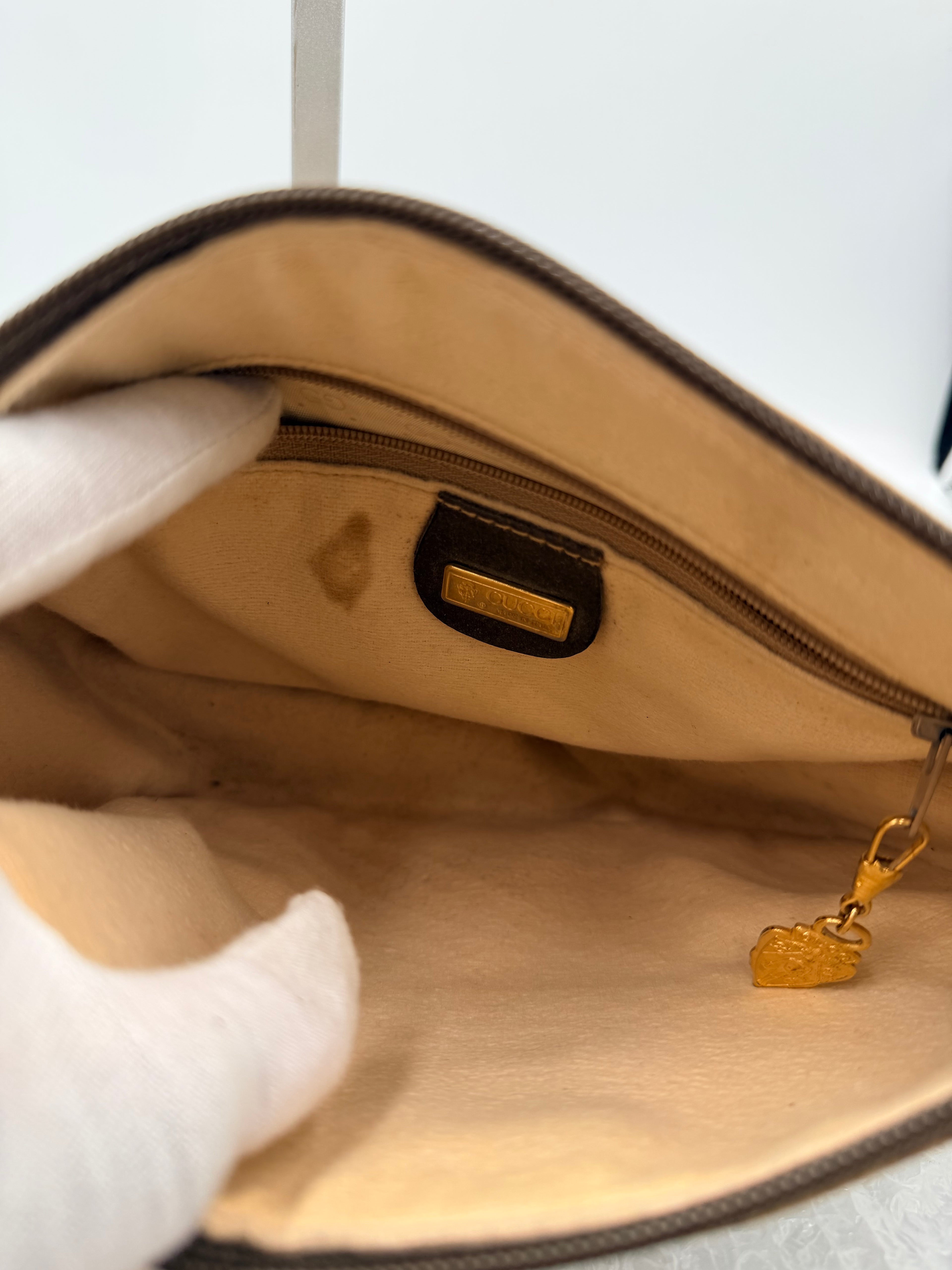 Gucci GG Supreme Web Crossbody Bag