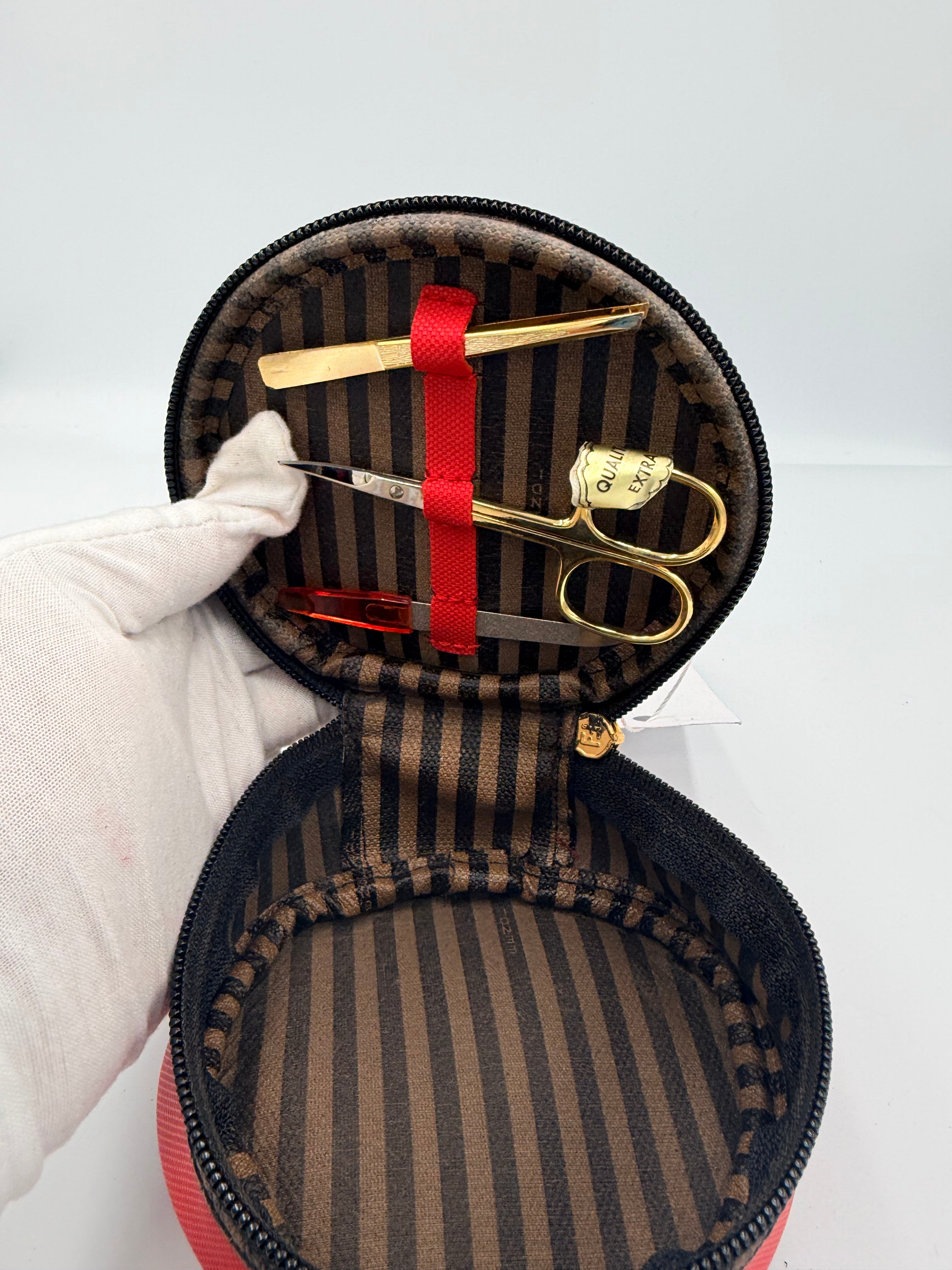 Fendi Mini Vanity Case with Grooming Set