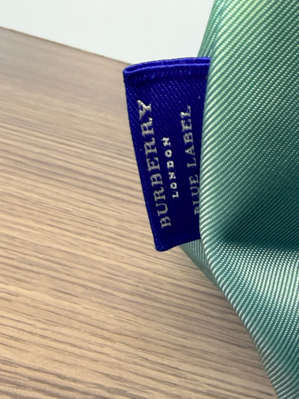 Burberry Blue Label Nova Check Aqua Blue Mini Tote Bag