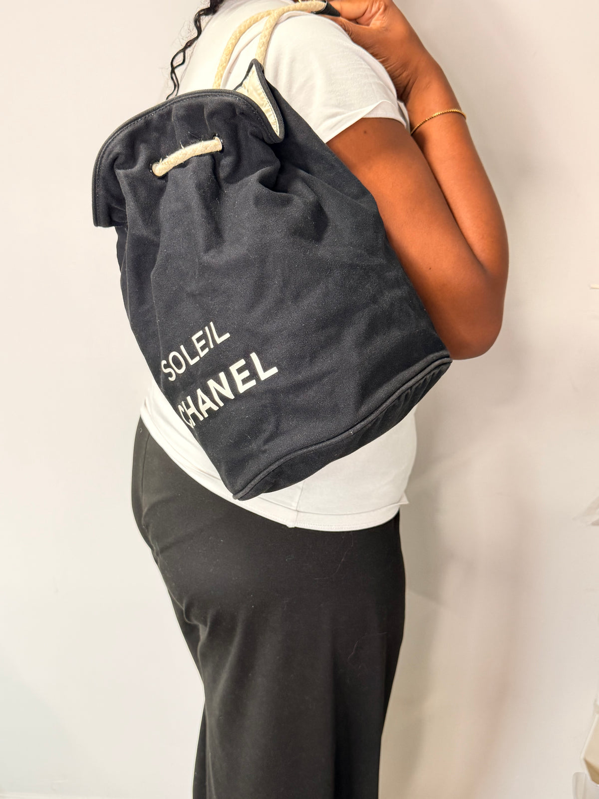 Chanel Waterproof Pool Bag / Beach Backpack