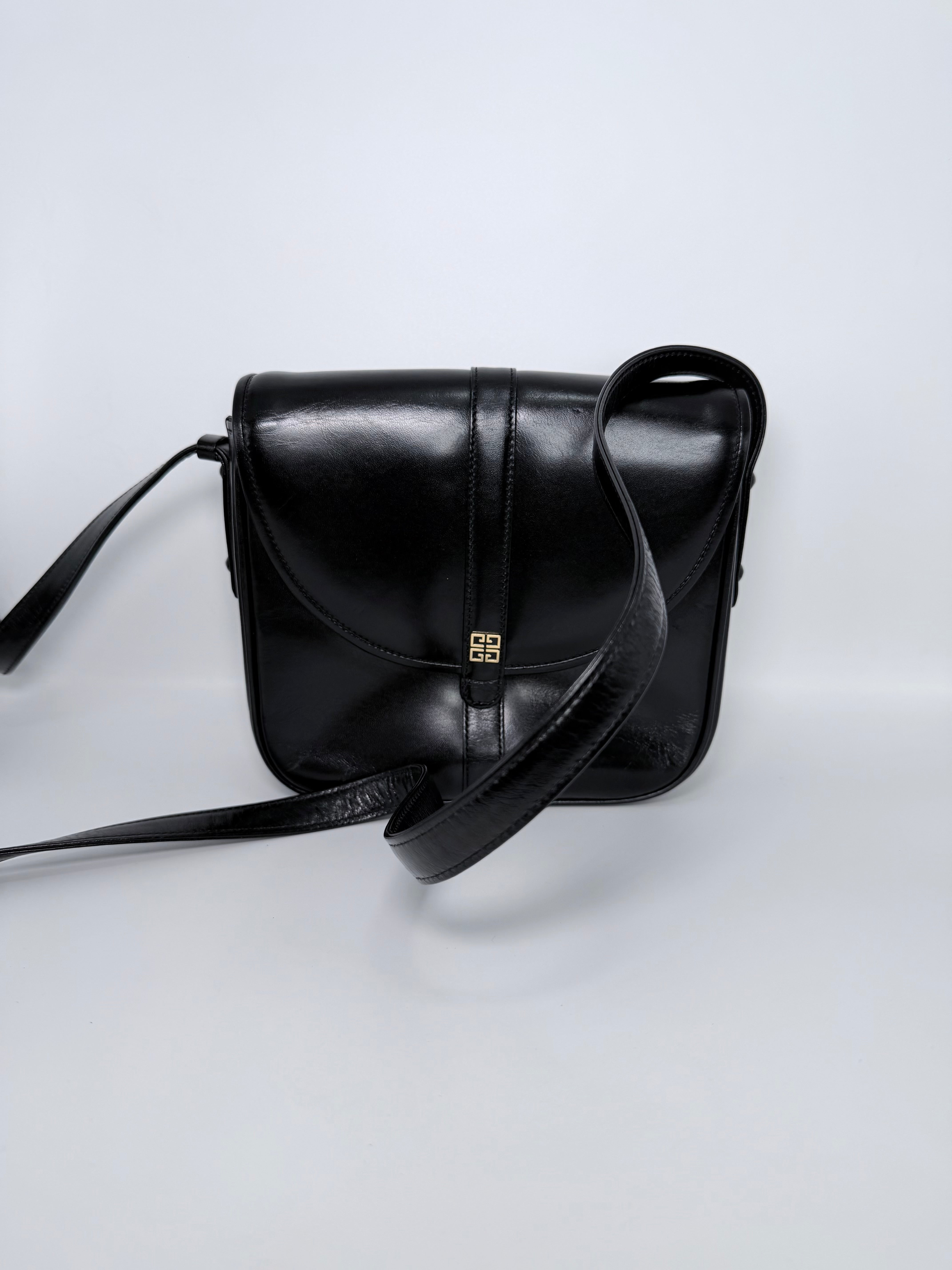 Balenciaga Black Leather Crossbody Bag – TheLuxeSource