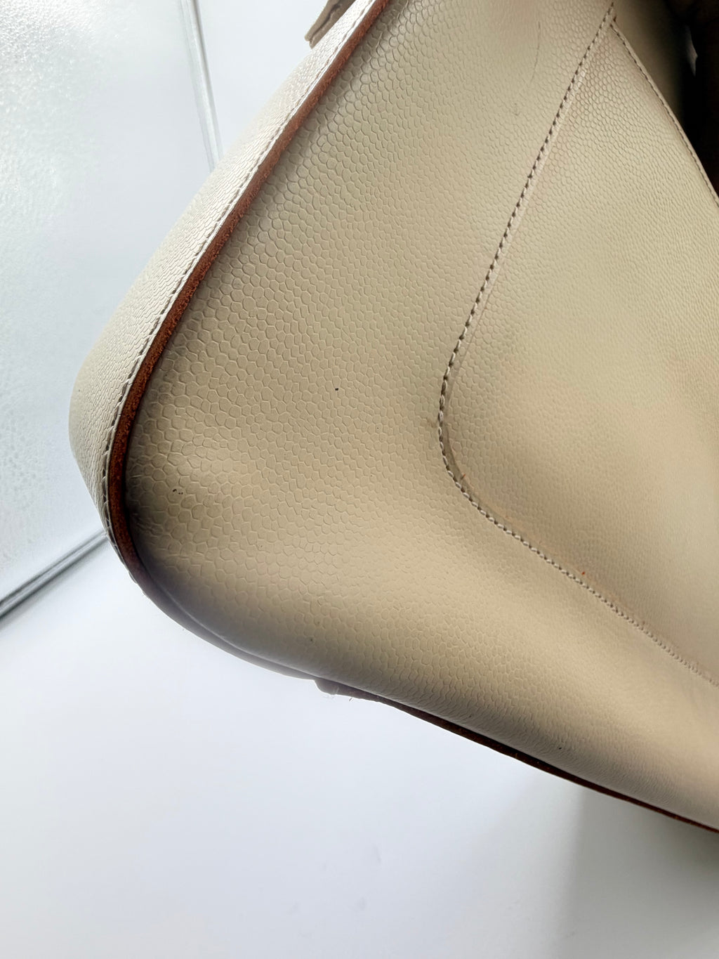 Givenchy Maroquinerie Beige Leather 4G Logo Shoulder Bag