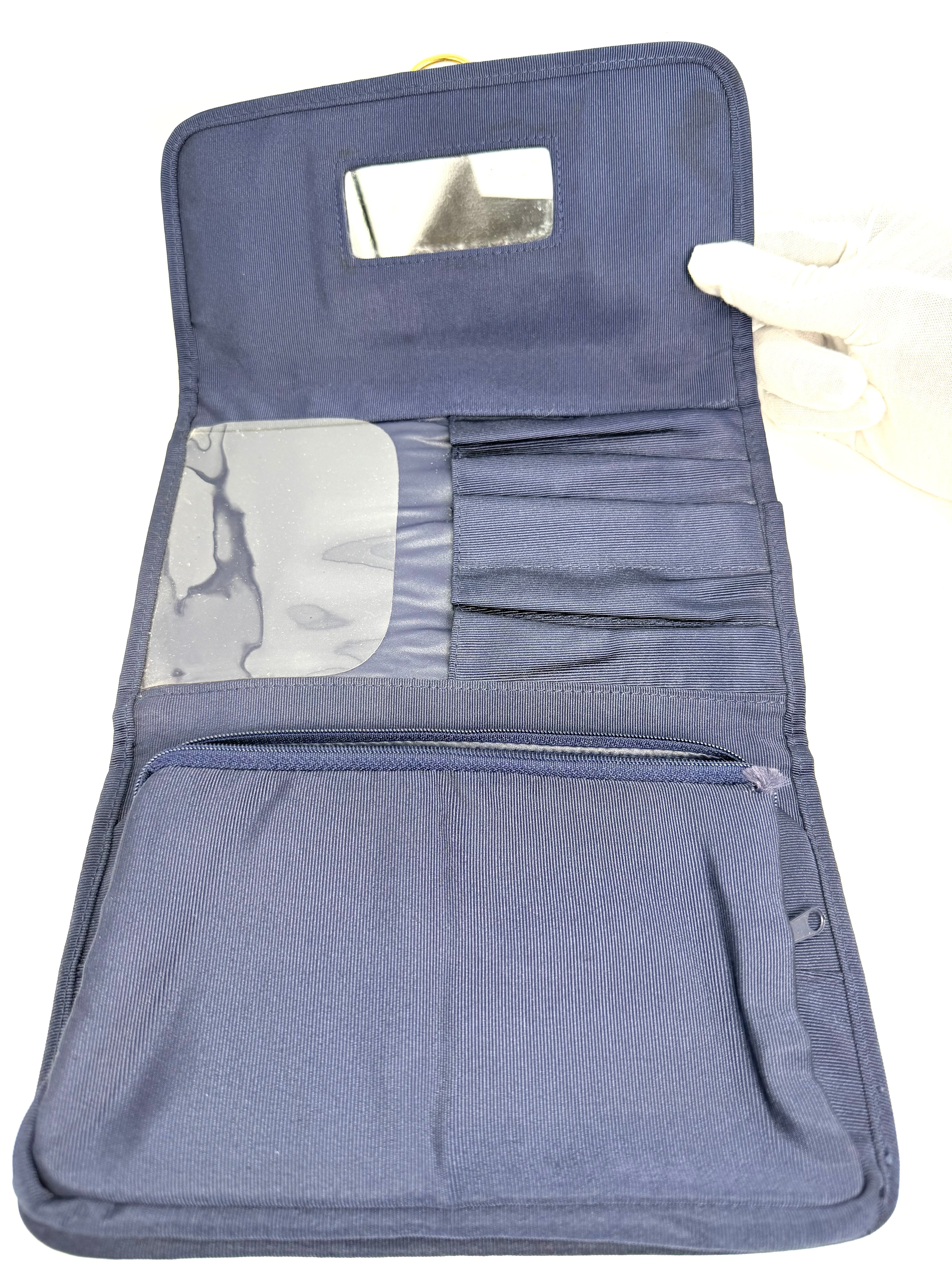 Christian Dior Vintage Perfume Toiletry Travel Bag