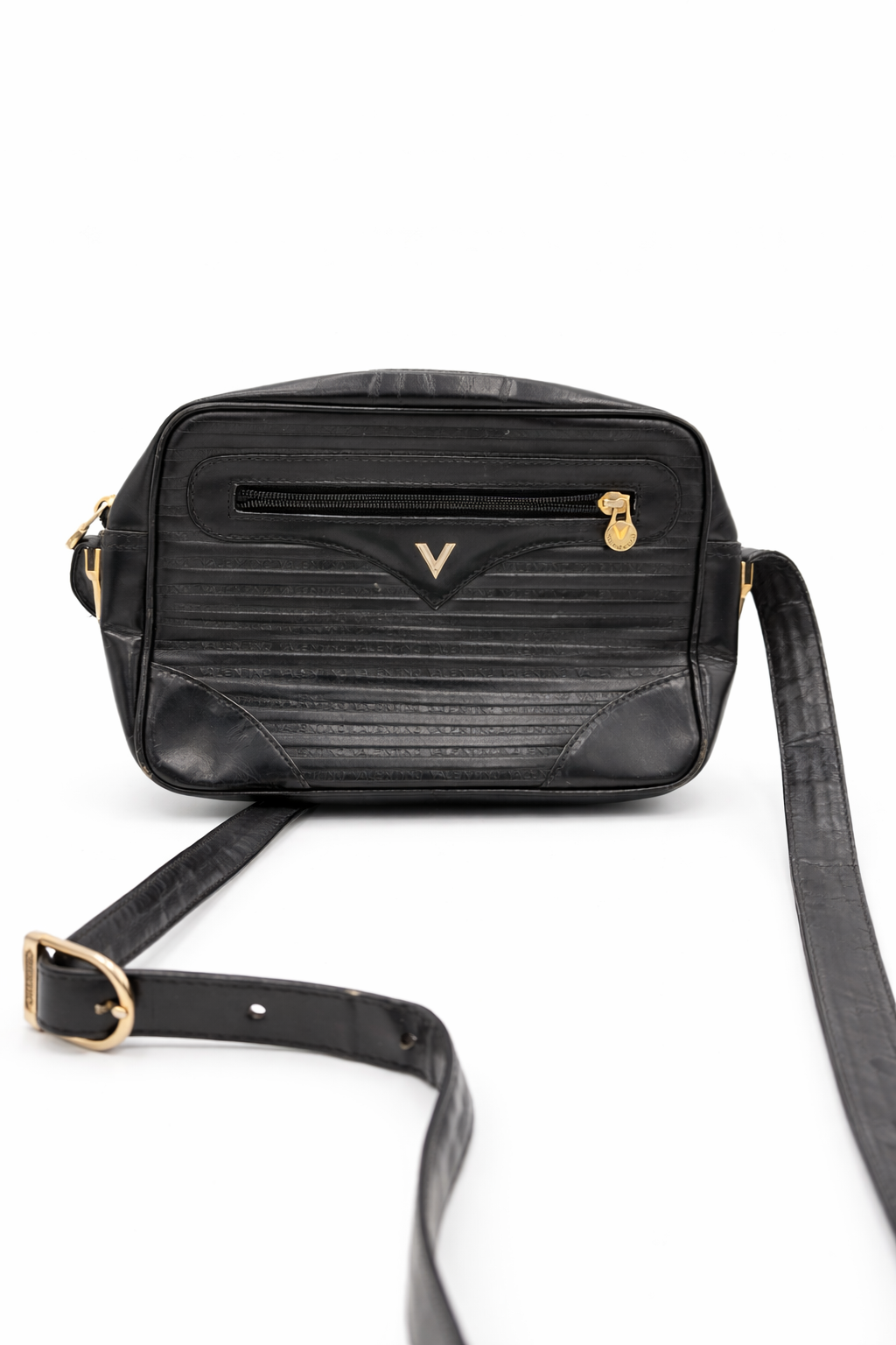 Valentino Vintage Monogram Crossbody Bag