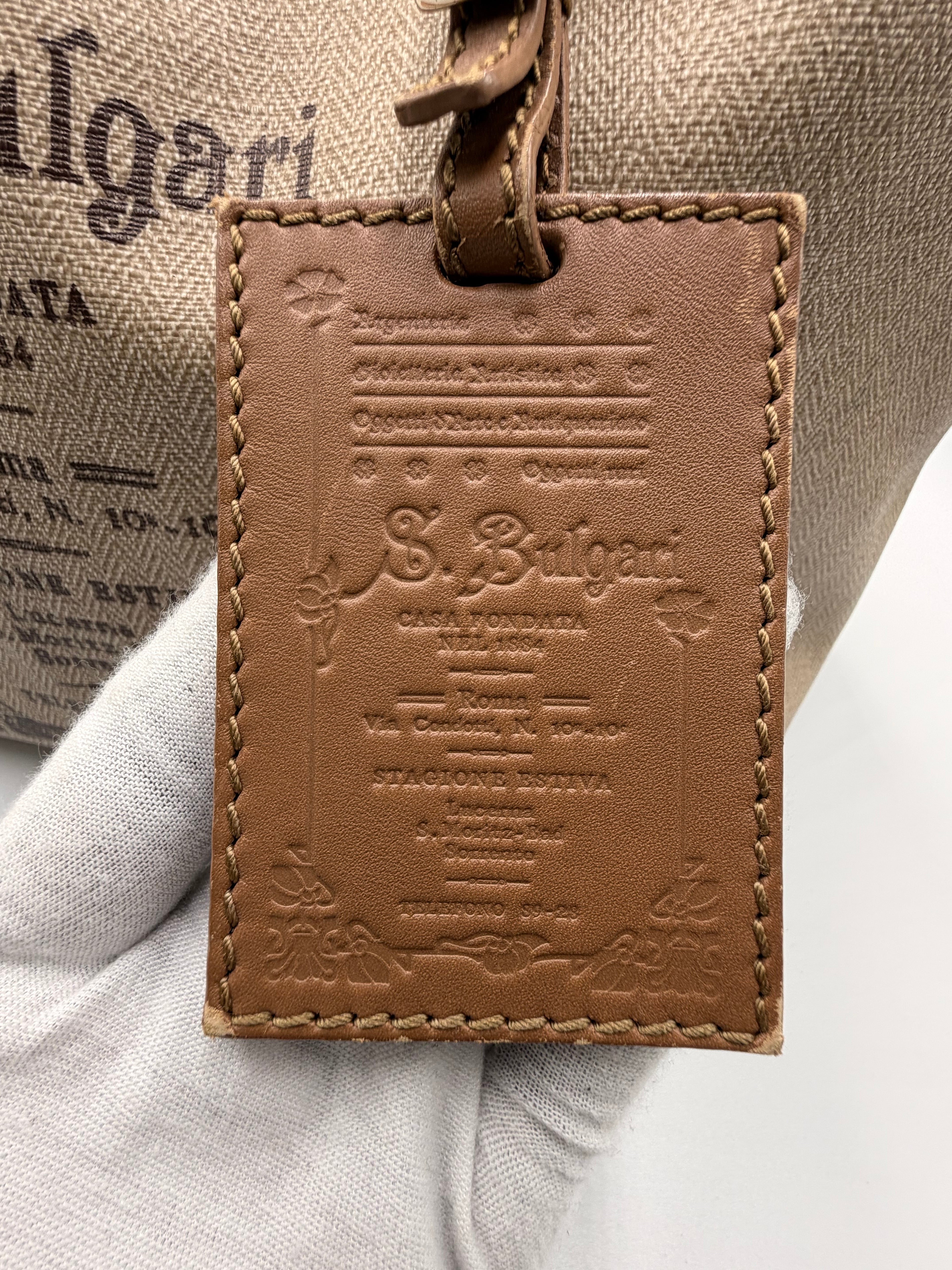 Bvlgari Roma Canvas Tote Bag